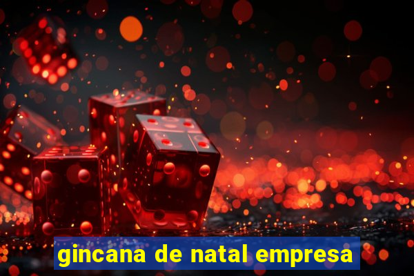 gincana de natal empresa